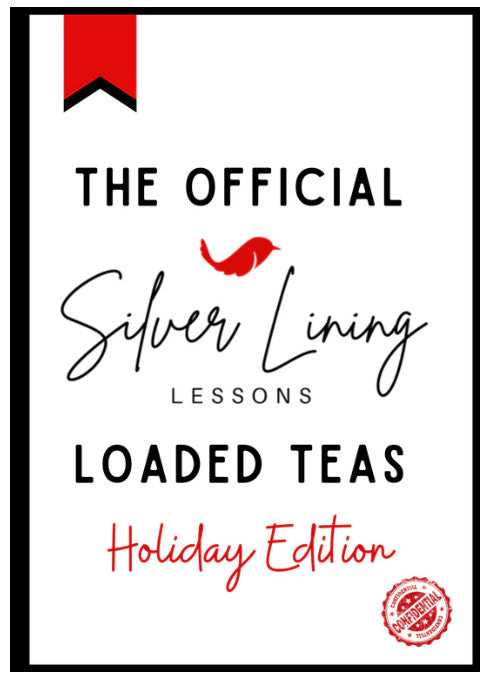 The Official Silver Lining Lessons Tea Recipe Book - HOLIDAY EDITION (download instantly)