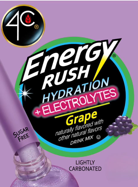 ‼️New‼️ Energy Rush 4C | 5 pack | Grape