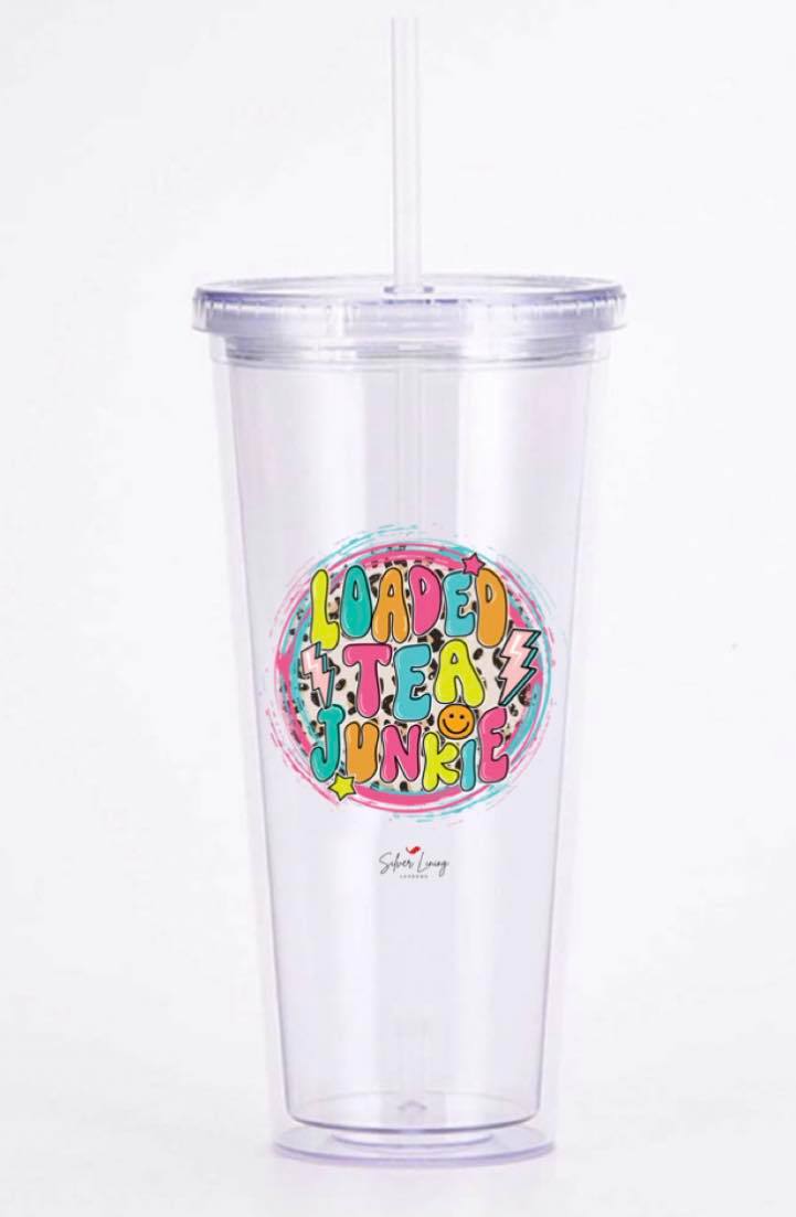 Loaded Tea Junkie Tumbler Tumbler *EXCLUSIVE SLL COLLECTION*