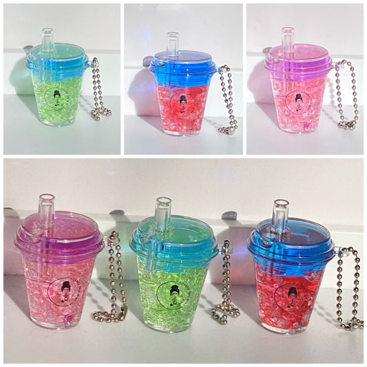 Loaded Tea Girl Keychains (3 color options)